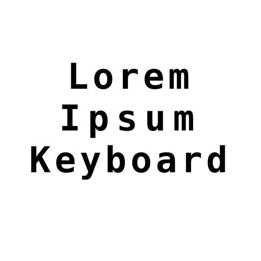 lorem ipsum keyboard