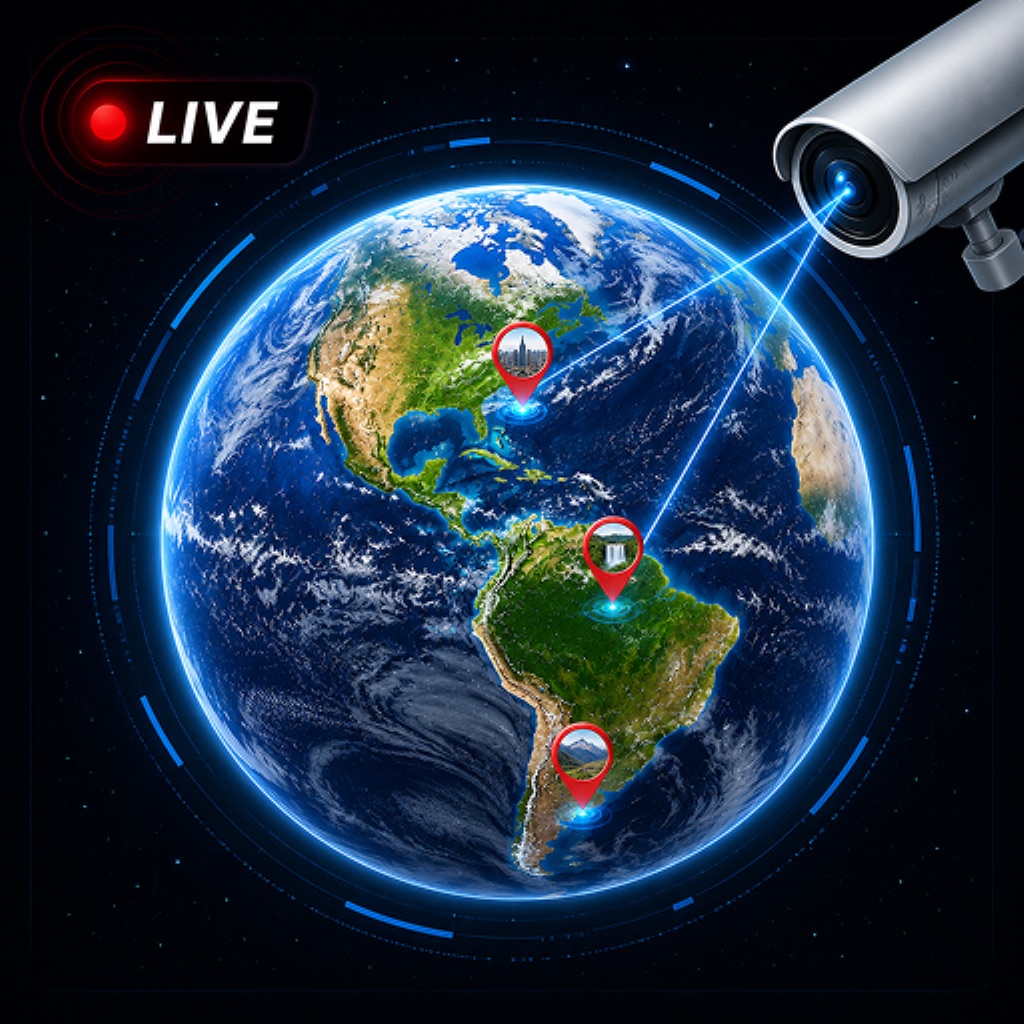 Live Earth Camera - GPS Map