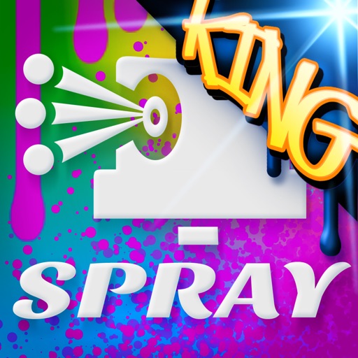 graffiti spray can art - king