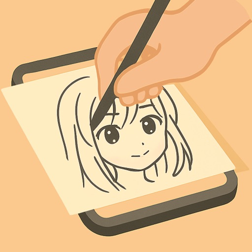 lightbox draw - papel de calco