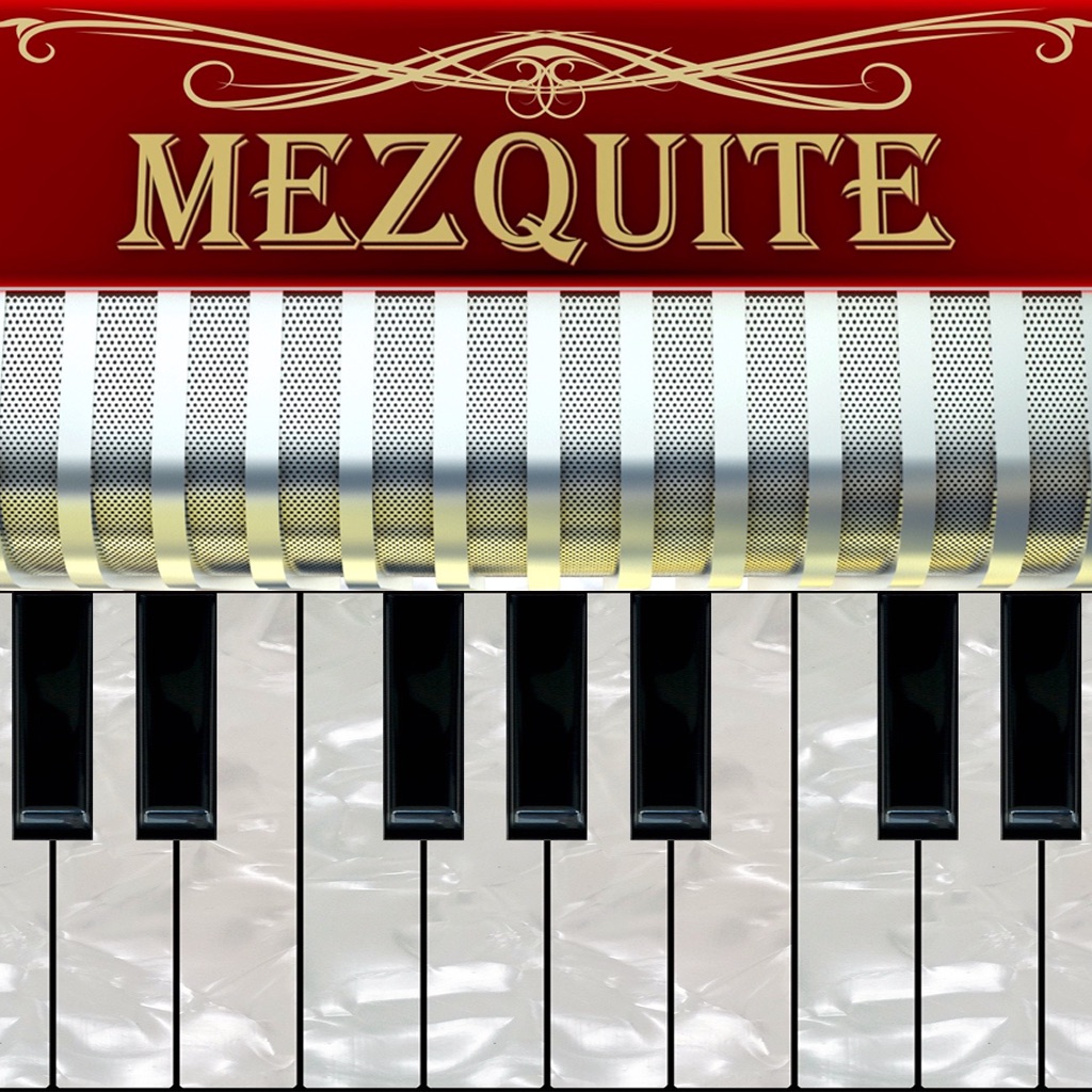 Mezquite Acordeón Teclas Piano