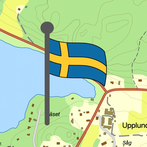topo maps - sweden