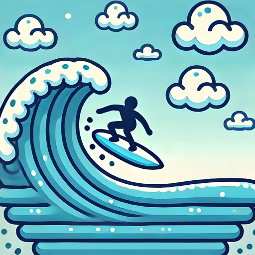 模拟冲浪