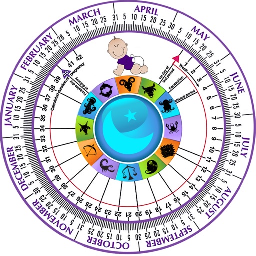 pregnancy wheel hd