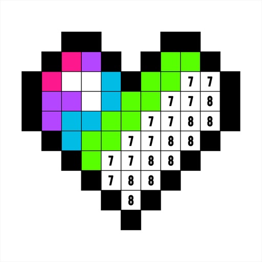 color by number：coloring games