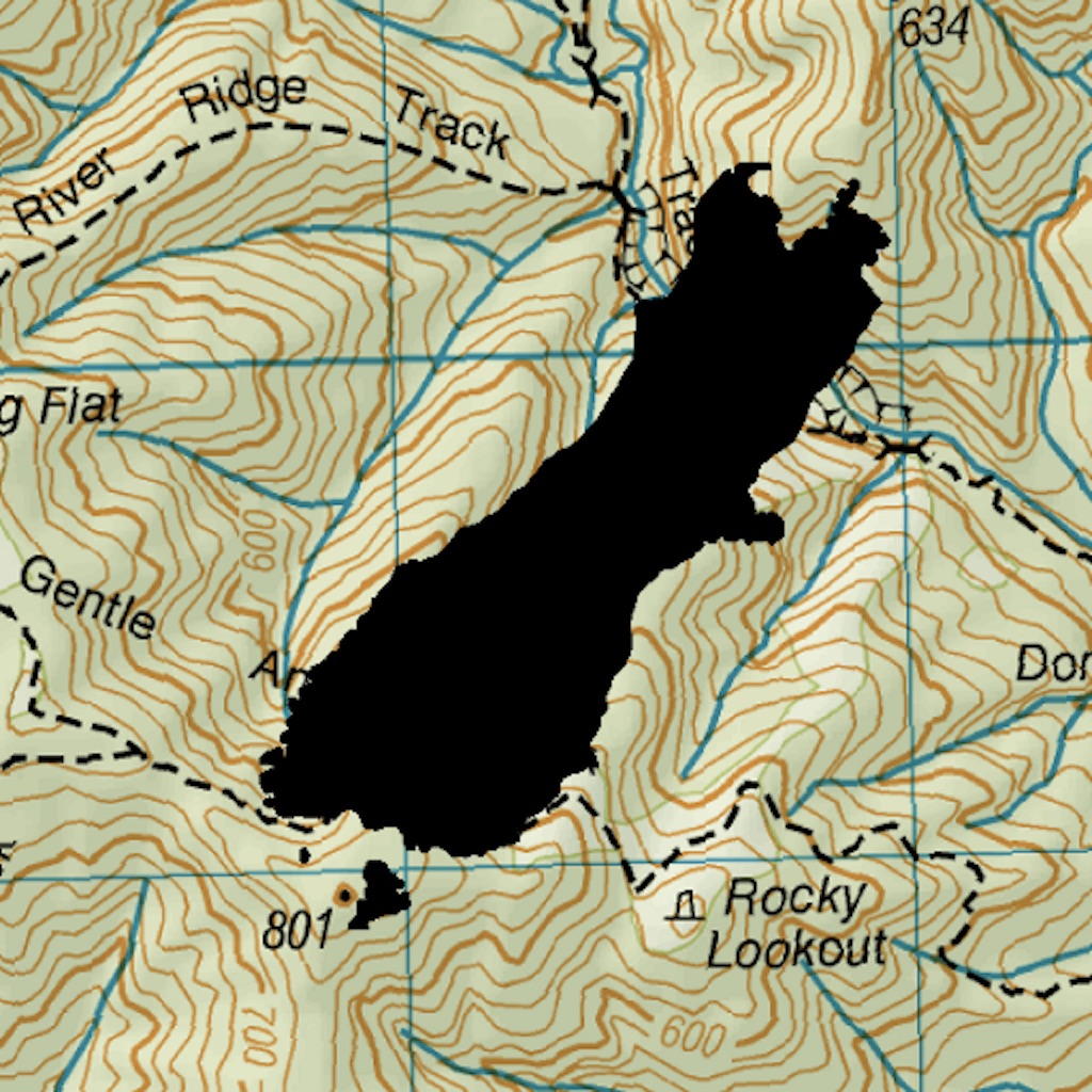 NZ Topo50 South Island