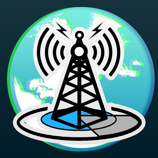 cell phone towers world map