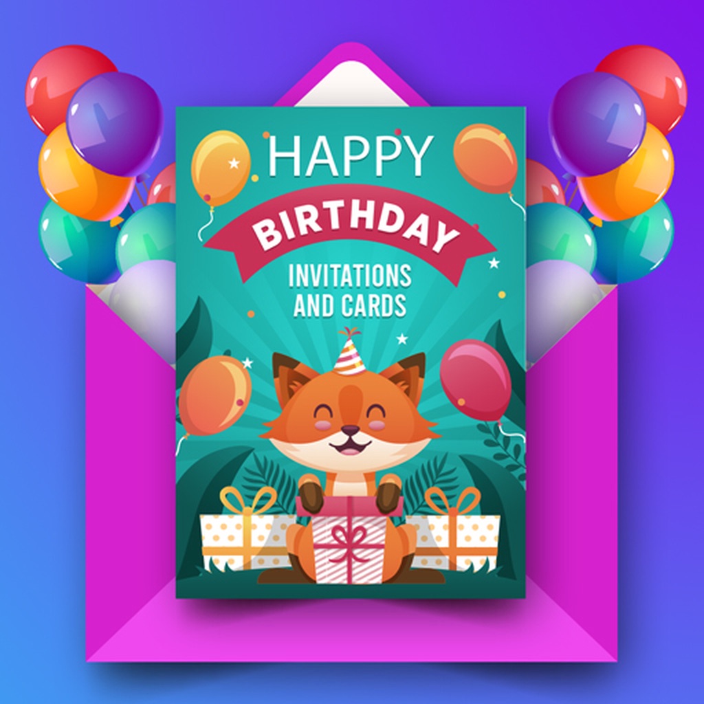 Invitaciones de cumpleaños ۬