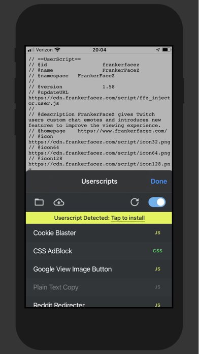 screenshot 1