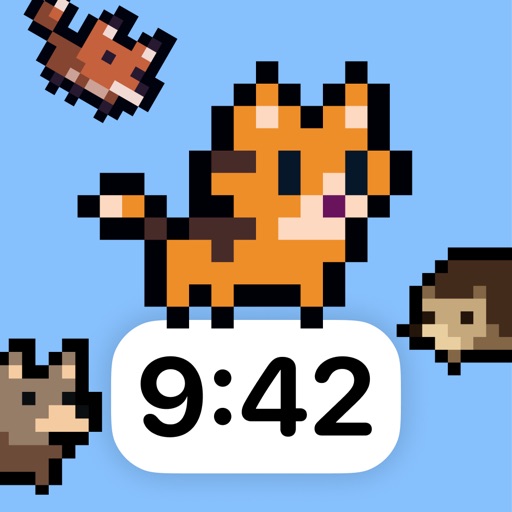 pixel pals widget pet game