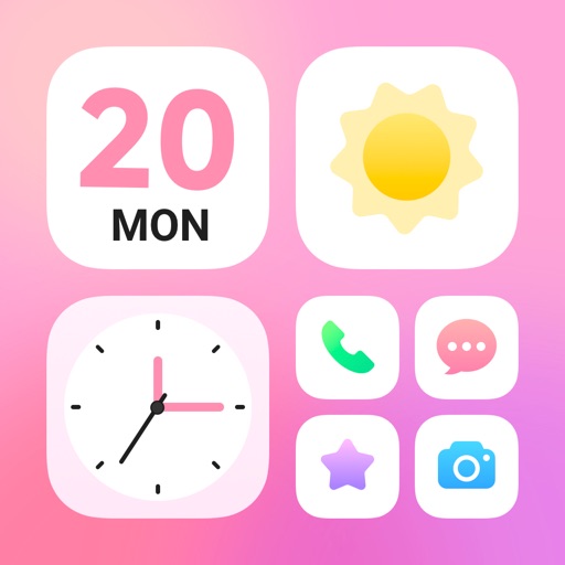 themes: wallpaper & widgets