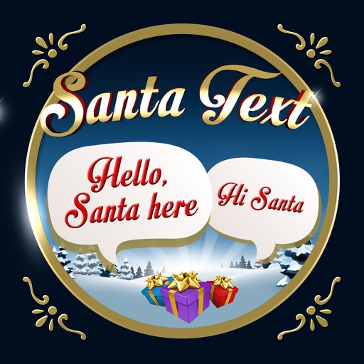 santa text