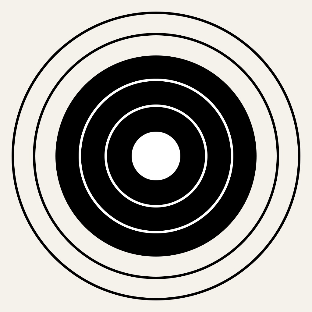 Zielschuss – Trefferbild