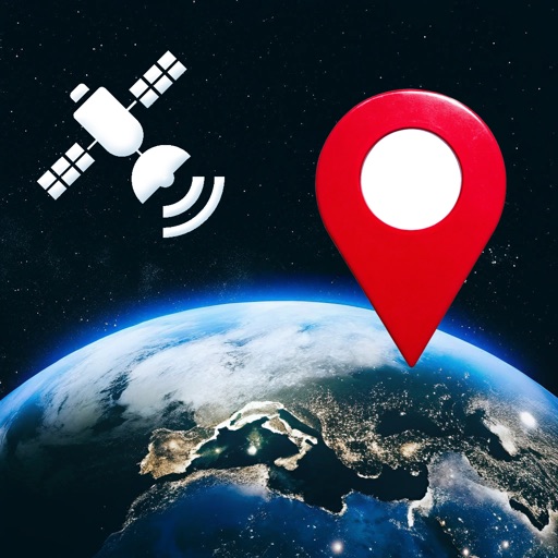 mapa satélite - visão da terra