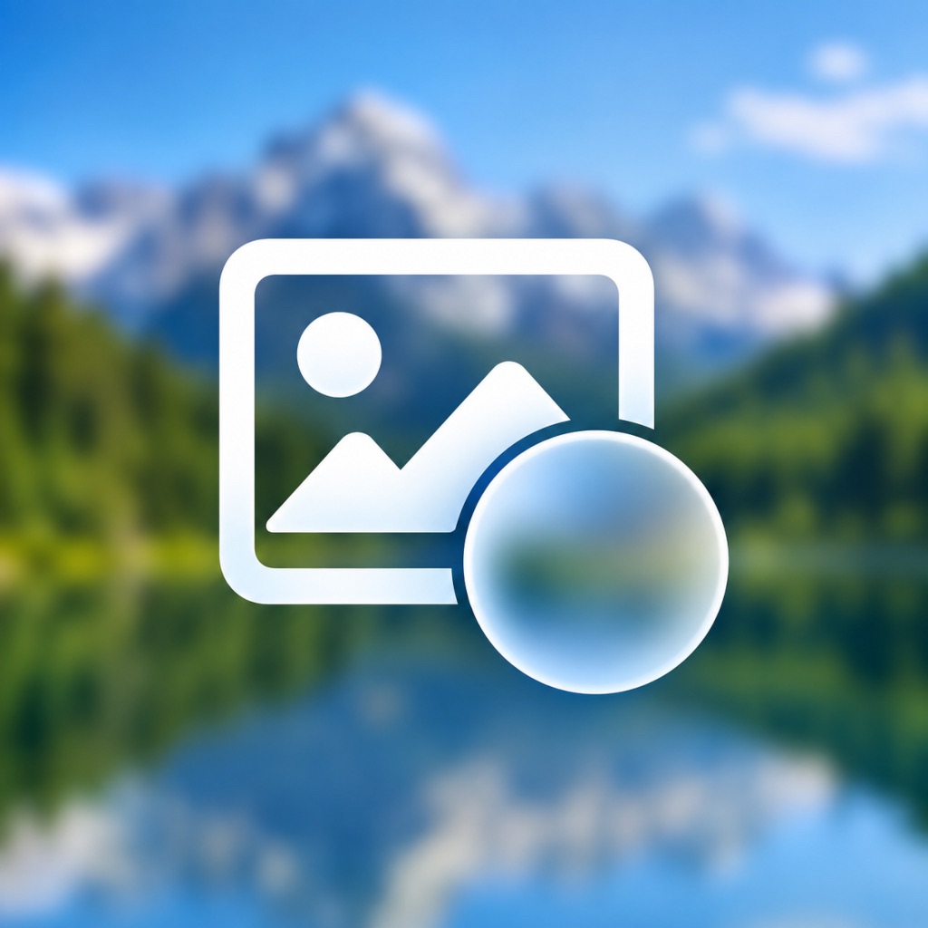 blur image background editor
