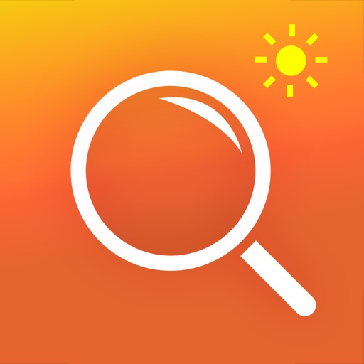 magnifying glass & flashlight