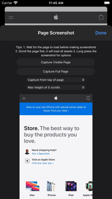screenshot 1
