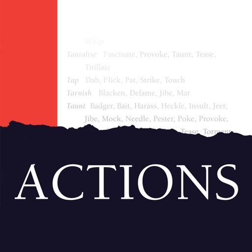 actions: the actors’ thesaurus