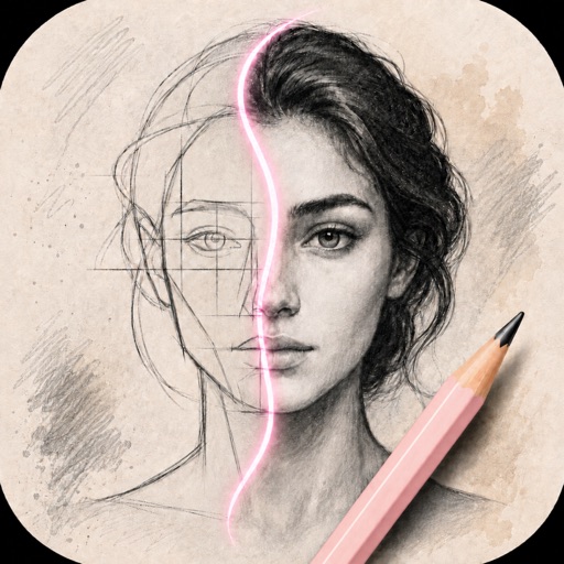 sketch steps: ai loomis draw