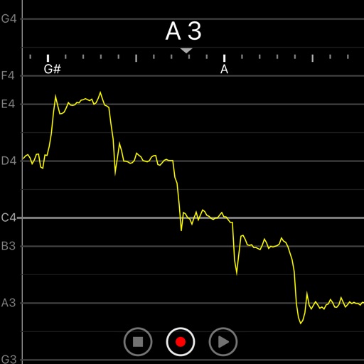 vocal pitch monitor