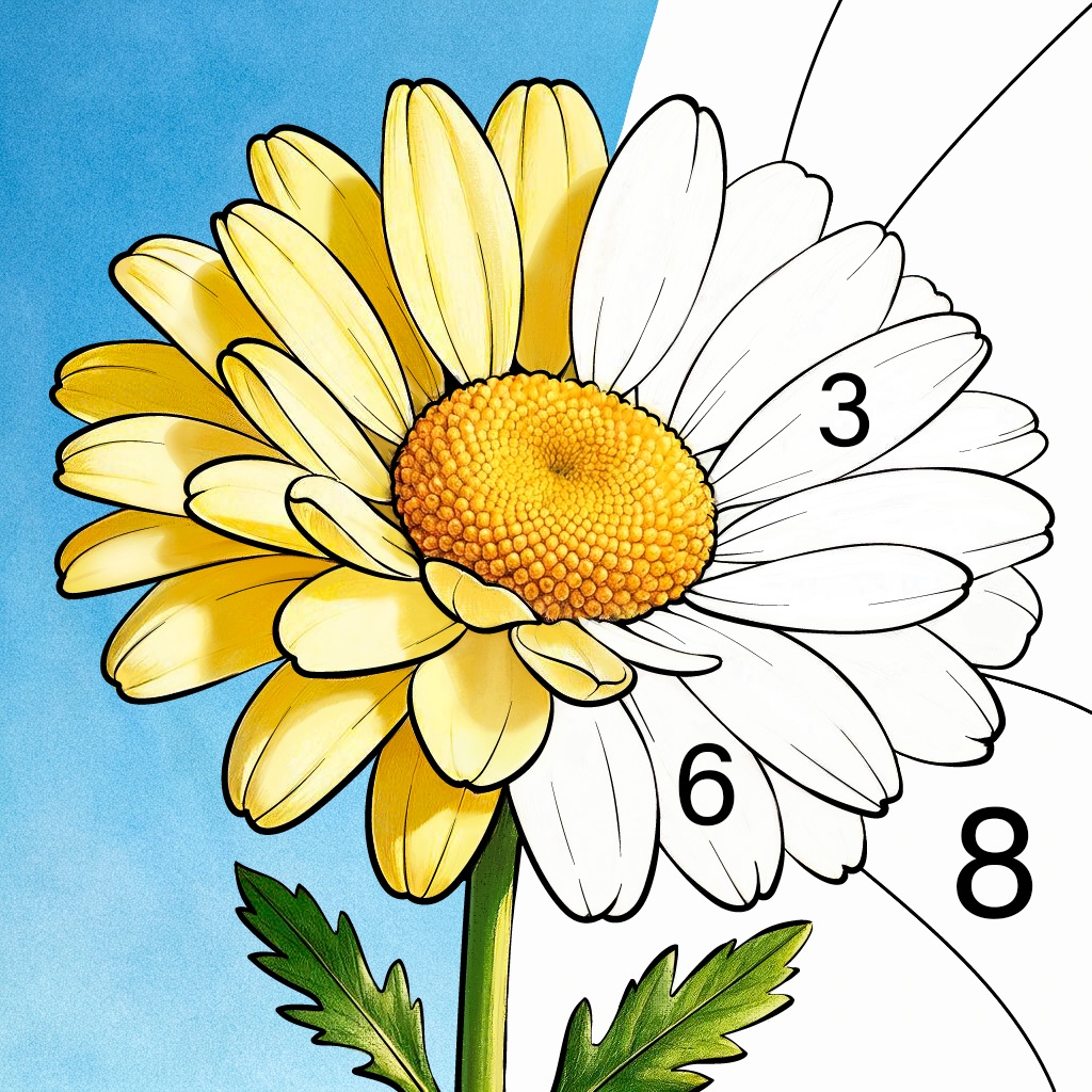 Color Oasis - Color by Number