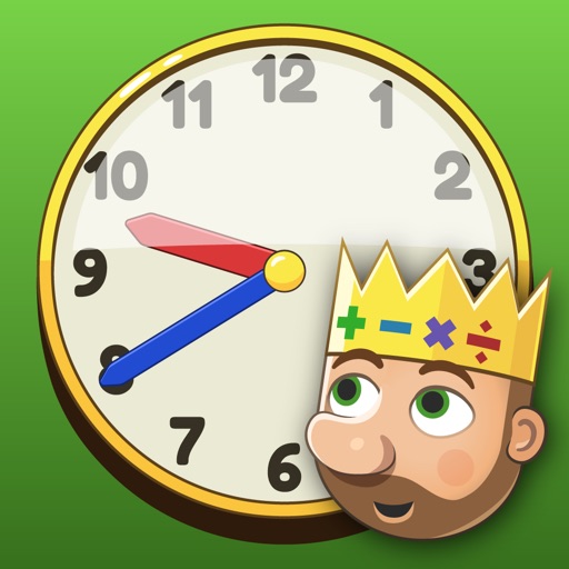 king of math: telling time