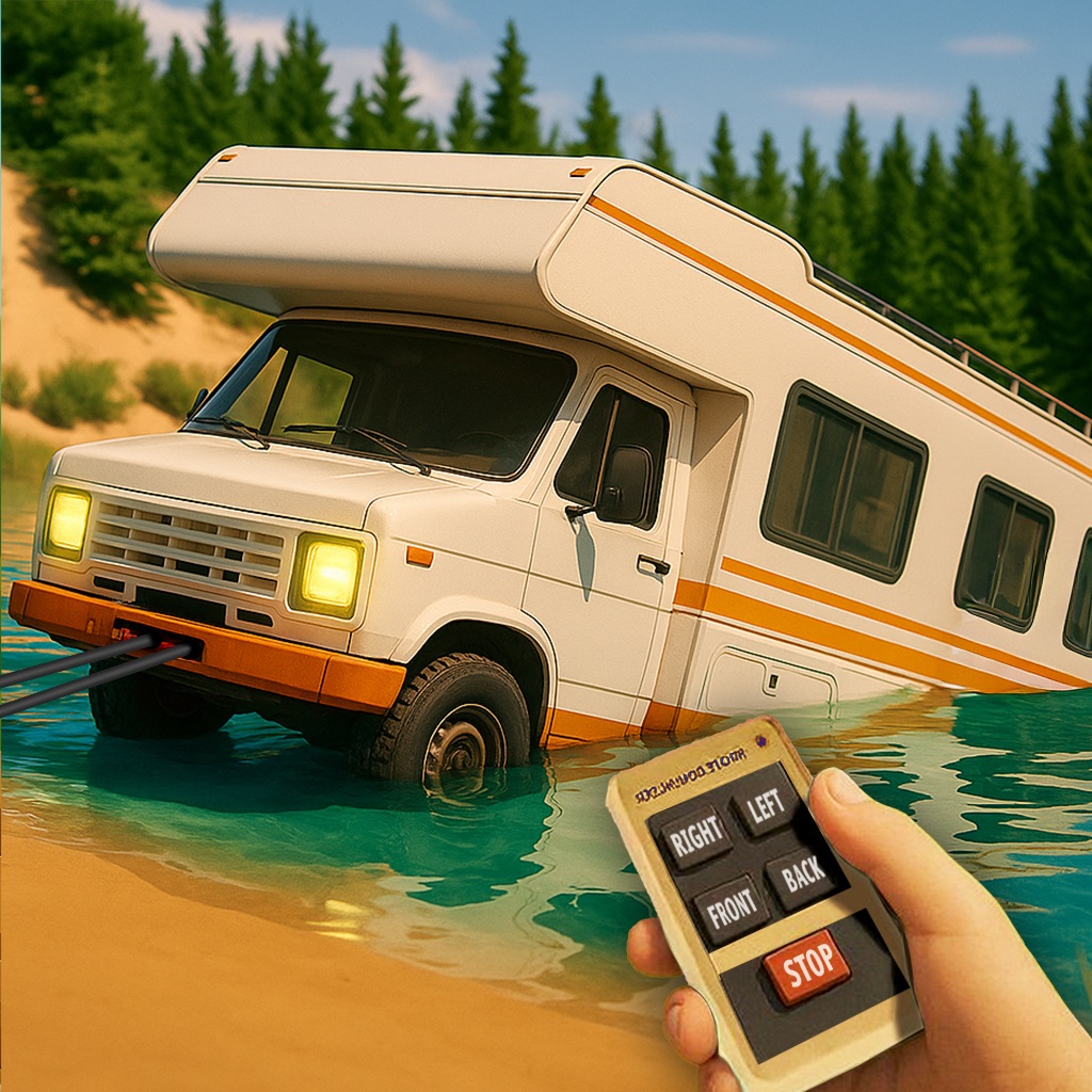 RV Camper Journey to the Top