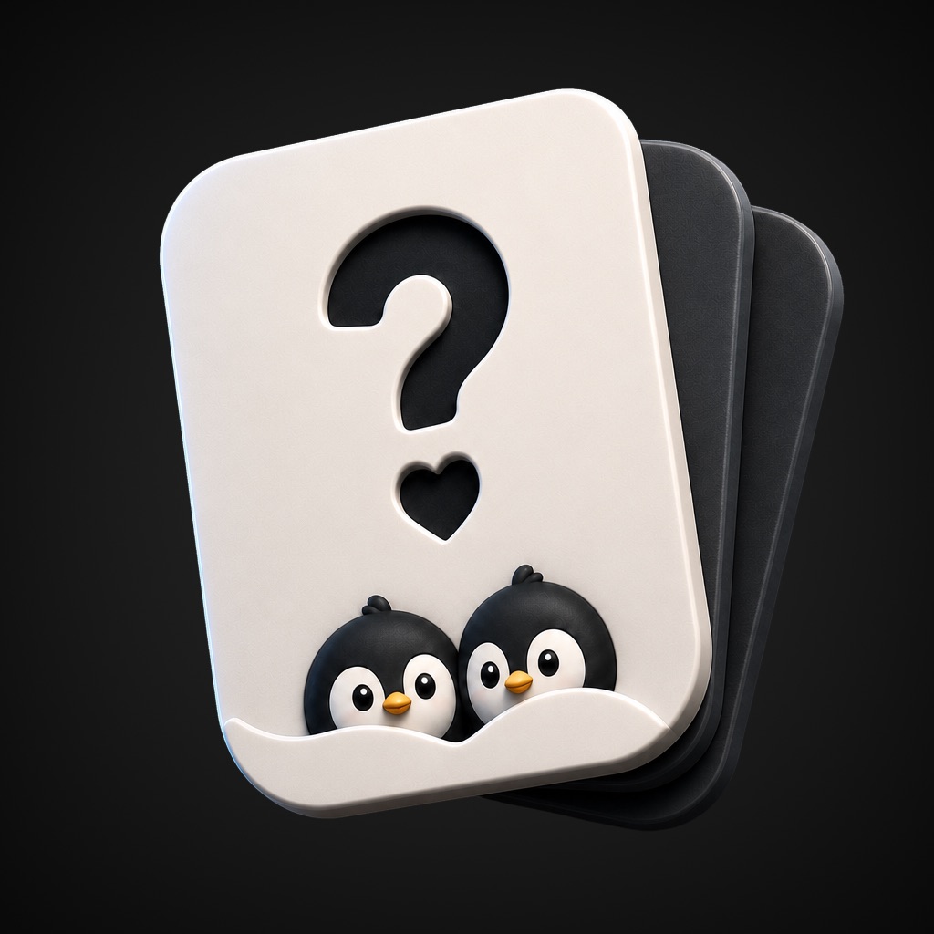 Penguin: Couple Question Cards