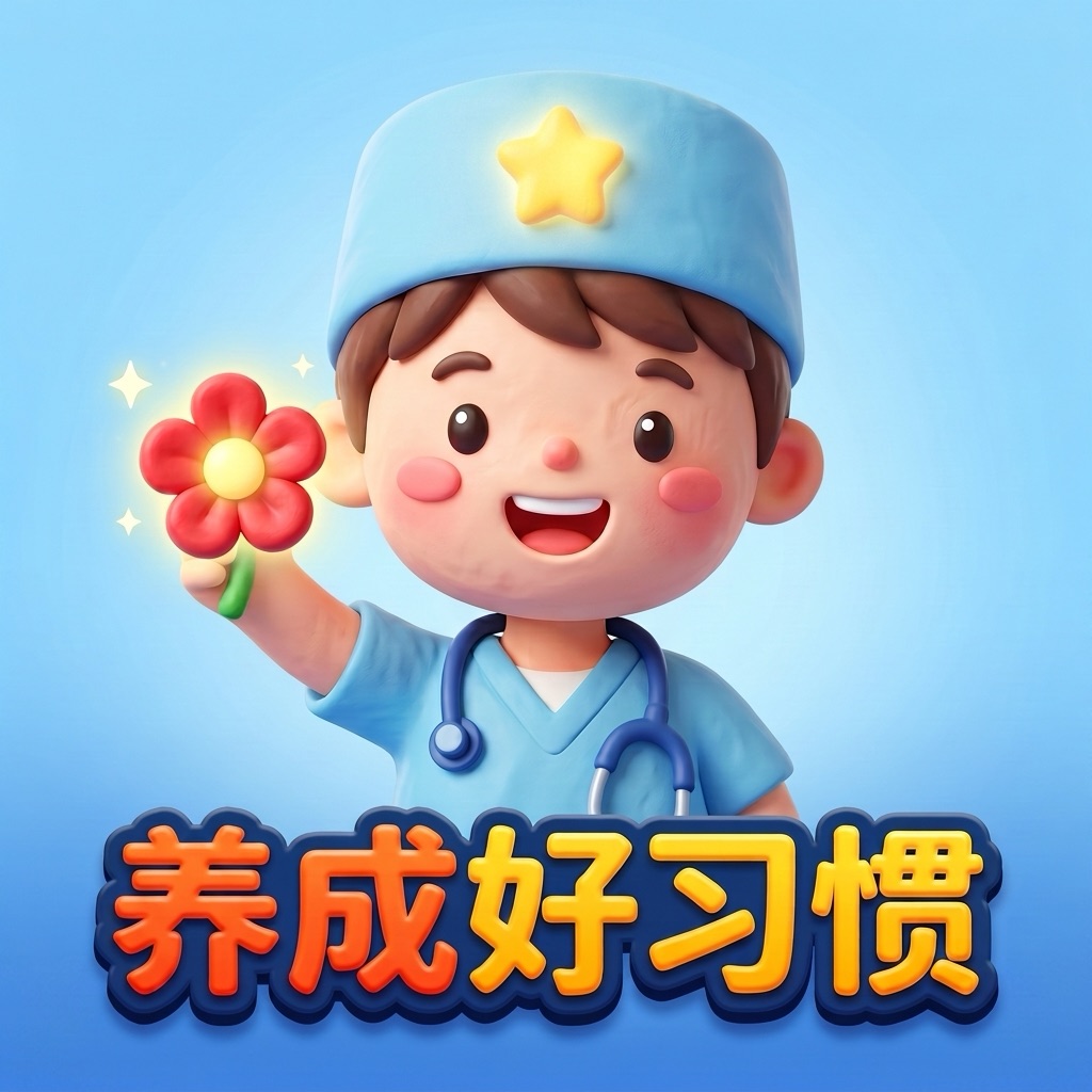 奇趣小医生 - 肚子身体模拟扫描坏习惯小怪兽与好打卡自律养成