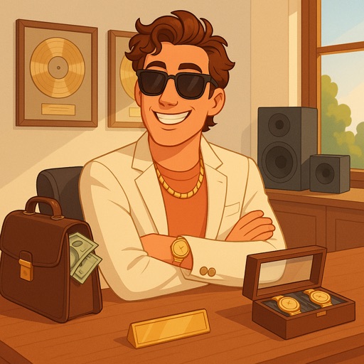 music band manager simulator