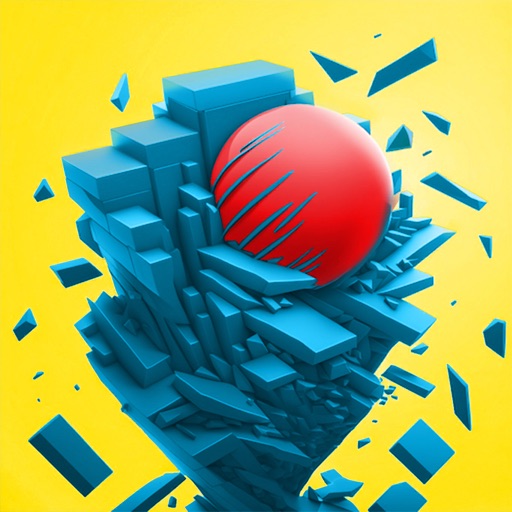 stack ball 3d