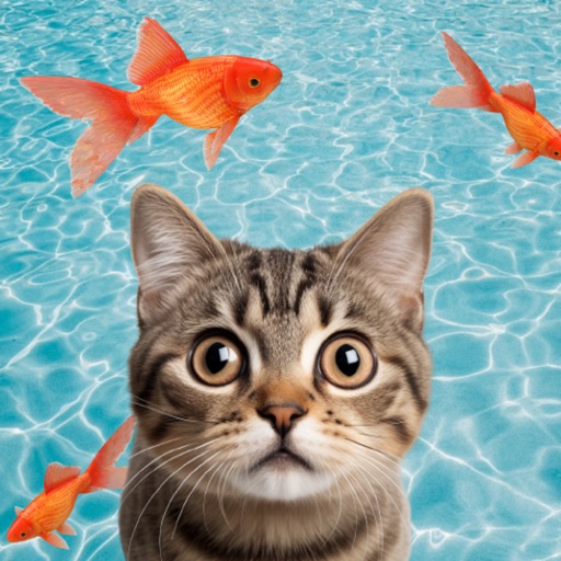 cat games for cats: fishing