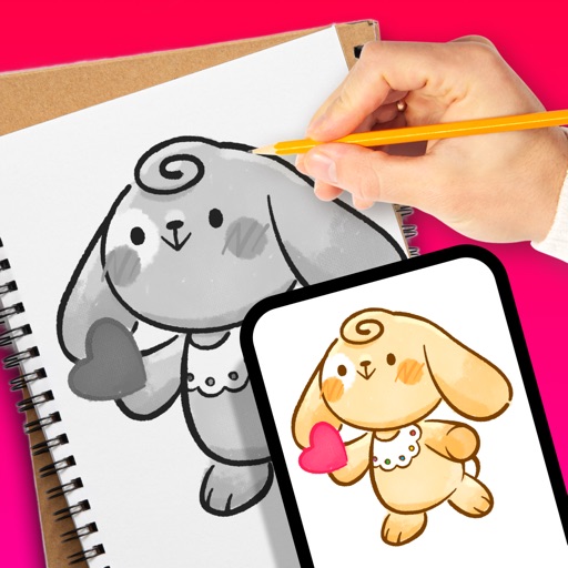 ar tracing: drawing by tayasui
