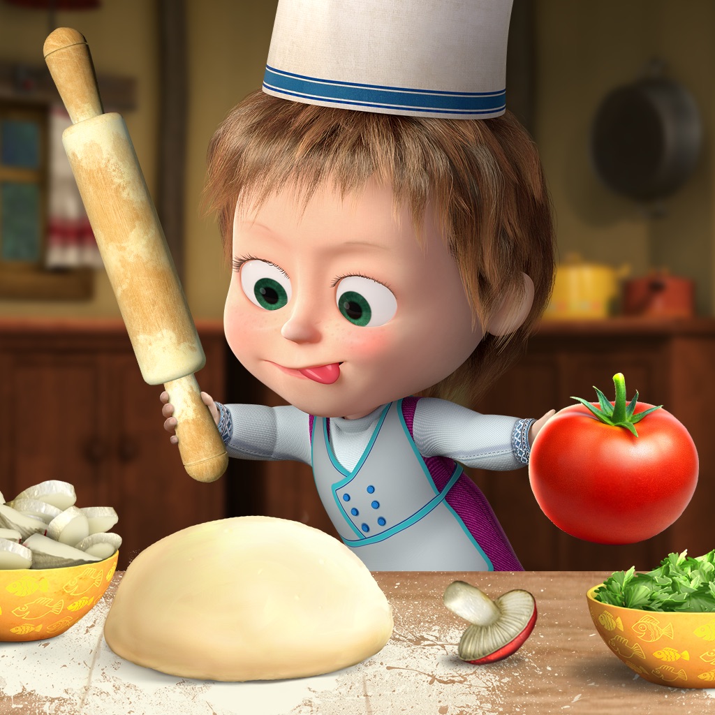 Mascha und der Bär: Pizzeria!