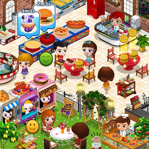 cafeland - jogo de restaurante