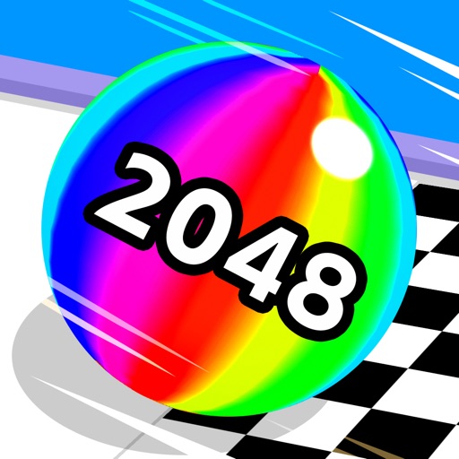 ball run 2048: ボール巨大化ランゲーム