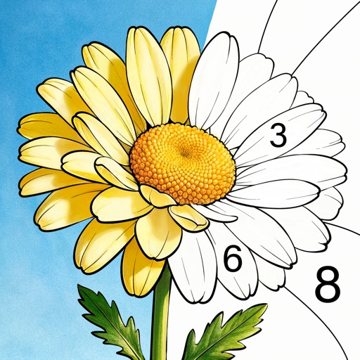 color oasis - color by number