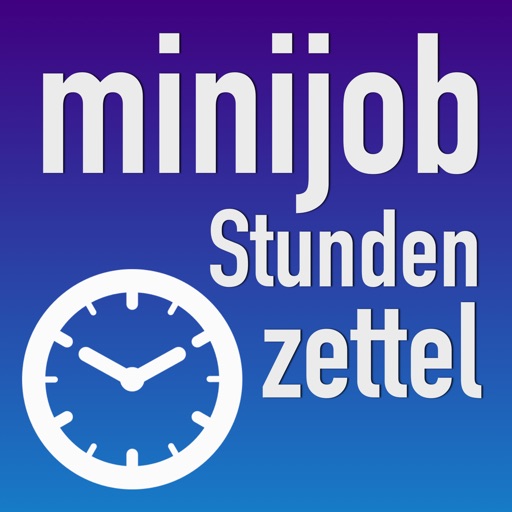 minijob stundenzettel