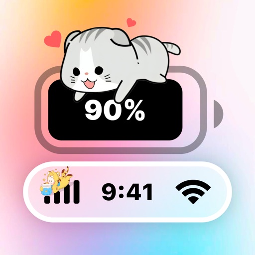 emoji battery widget