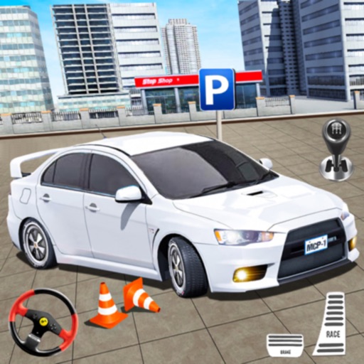 car driving school parking sim