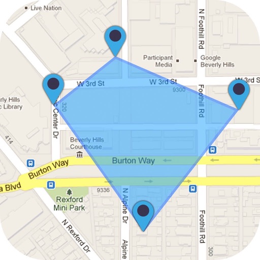gps field area maps: fieldcalc