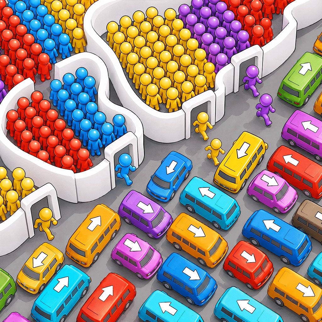 Color Puzzle Jam:Jogo de carro