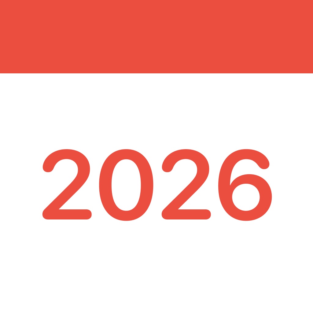 빨간달력 2026