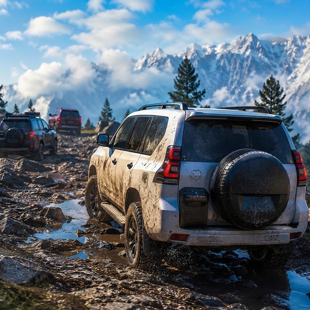 Offroad Prado Jeep Driving 4x4