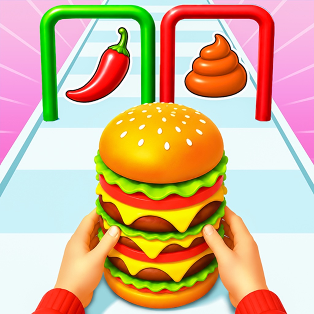 Burger Cannon: Cooking Run