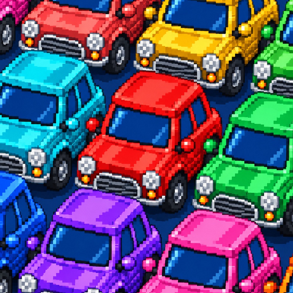 Car Sort: Color Puzzle