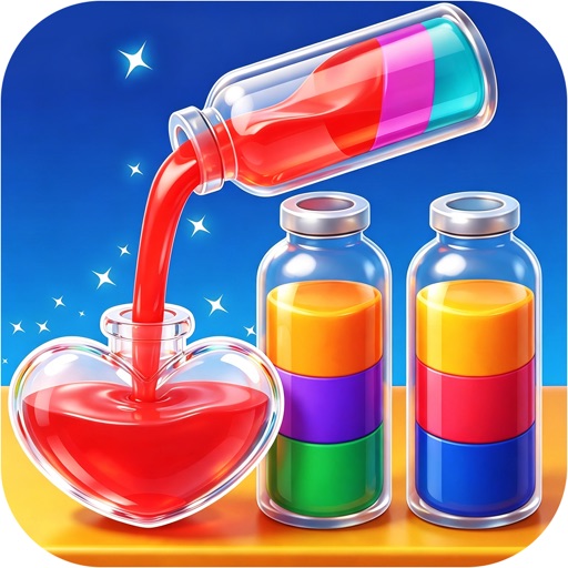 color pour sort: 3d puzzle