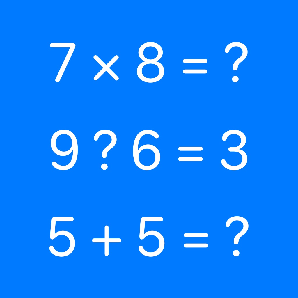 Mathe Spiele - Kopfrechnen