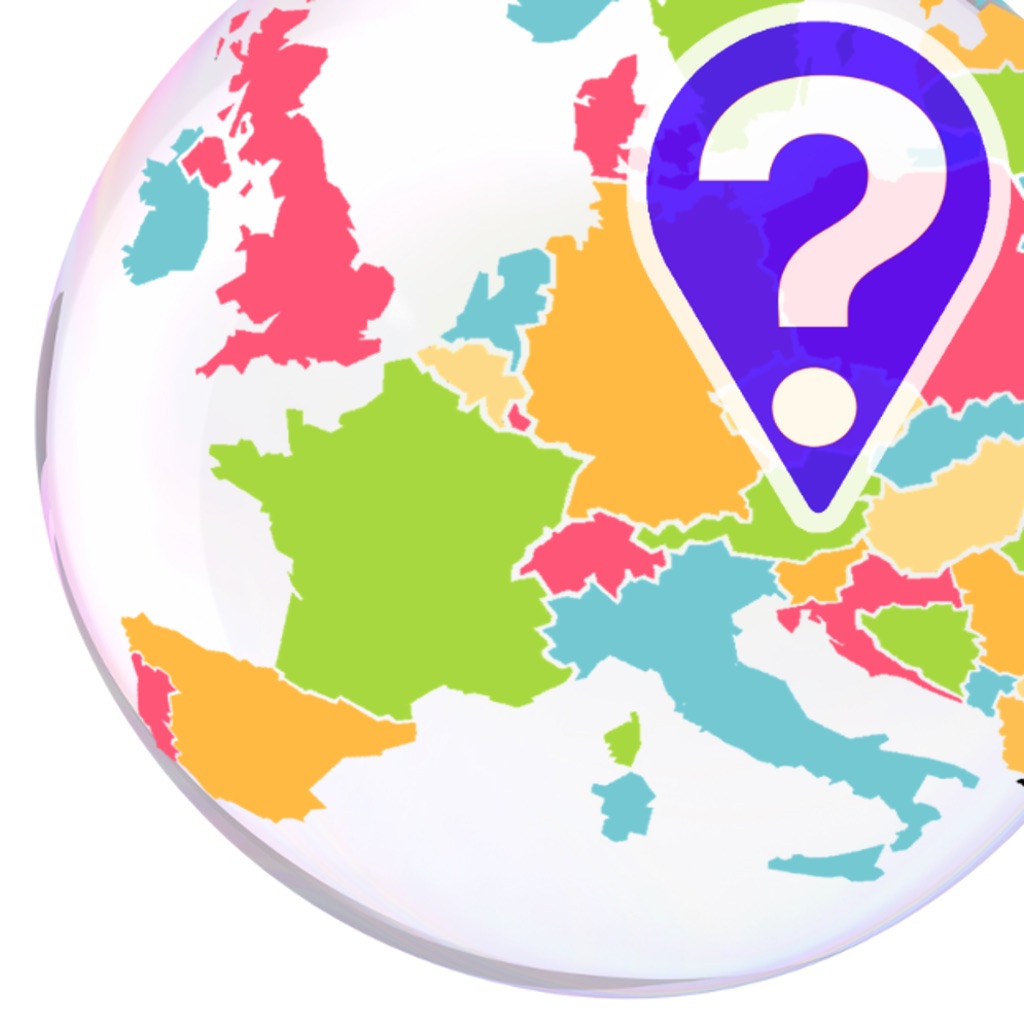 Europe Bubbles:Les pays et capitales de l'Europe