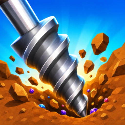 drill & collect: idle mine dig